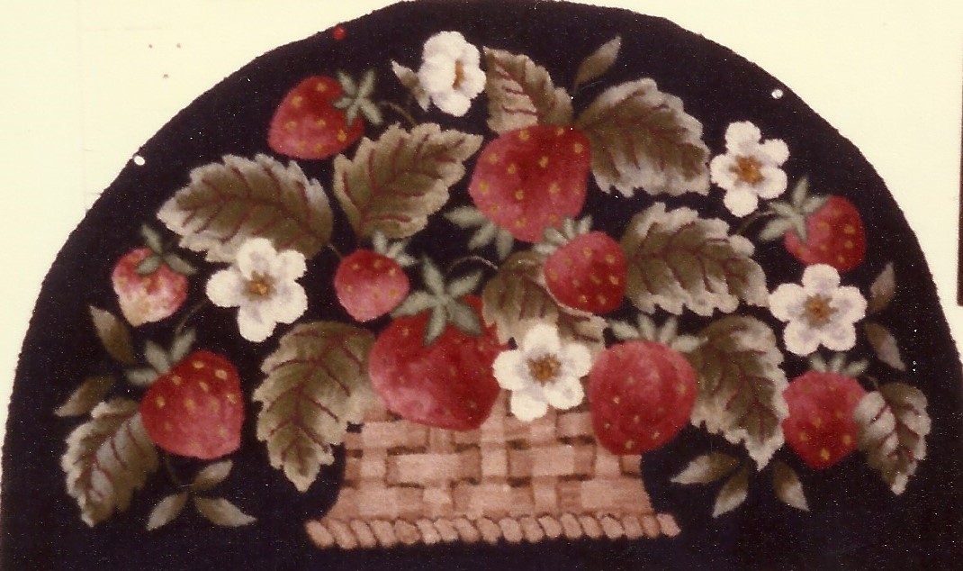 Strawberry Basket, Joan Moshimer Pattern, 25″ x 42″ M357 | W 