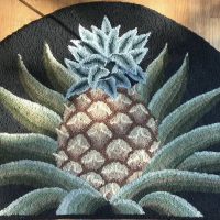 Pineapple Threshold, 22 x 40, by Joan Moshimer,  M360