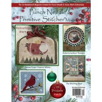 The Twelfth Fiber Day of the Holiday—2025 Punch Needle and Primitive Stitcher Magazine Christmas - Winter Issue