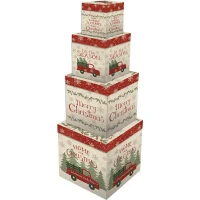 Home For The Holidays Stacking Boxes