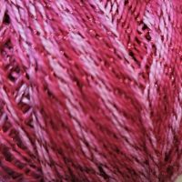 C707--Sparkle Valdani, Size 8, Sparkly Fuschia
