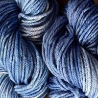 A Hand Dyed Art--Delphinium