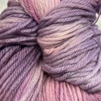 A Hand Dyed Art Yarn--Fields of Hyacinths