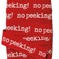 No Peeking Holiday Cotton Binding Tape