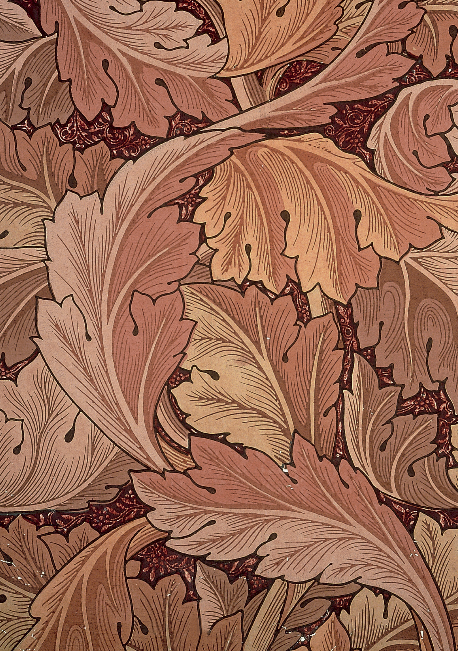 Acanthus from the William Morris Collection, 28 x 20