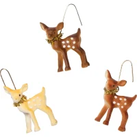 Fawn Mini Ornaments Set of 6