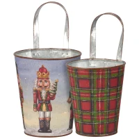 Set of Nutcracker Wall Buckets