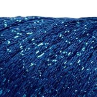 Glisten Yarn Fabulous Blue to Hook with!