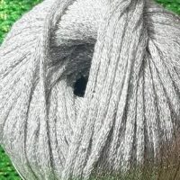 Silver  Yarn Fabulous Gold to Hook with!
