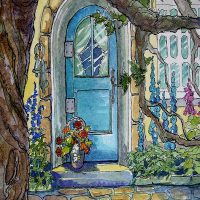 May Day based on the artwork of Alida Akers, 21 1/4 x 18