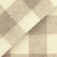 Textured Wool Neutral Buffalo Plaid