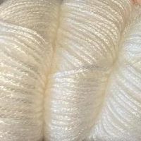 Metallic Yarn Fabulous White to Hook with!
