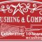 Wow!  Today is a DECADE (10 years) since we purchased W. Cushing & Co.!