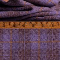 Textured Wool Perfect Purple Plaid (PPP)
