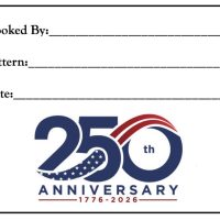 A New 250th Rug Labels, Be Sure to Label Your Rug! Rug Labels Pkg of 2