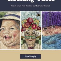 Book - Hooking Faces by Tish Murphy, BRAND NEW!