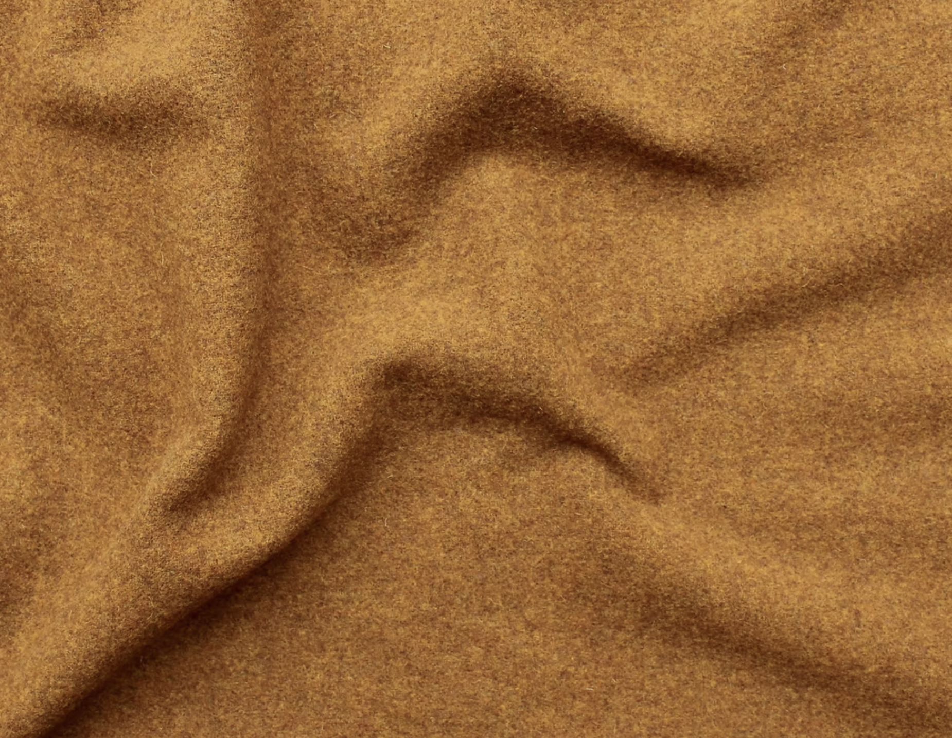 Textured Wool--Brass Ring